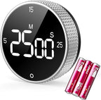 Digital Kitchen Timer with Magnetic, Large LED Display Countdown/Countup Timer by SmartTimingforEveryMoment