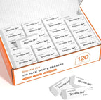 Shuttle Art White Erasers, 120 Pack Erasers Bulk, Smudge Resistant Eraser by ShuttleArt