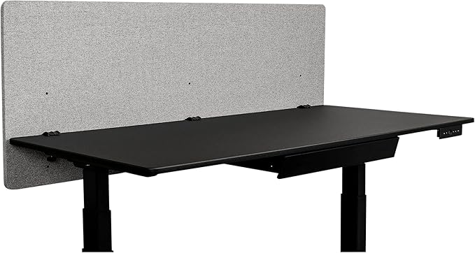 Stand Up Desk Store ReFocus Clamp-on Acoustic Desk Divider Privacy Panel That - Image 2