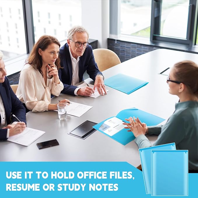 Henoyso 36 Pcs Plastic Folders - Image 5