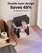 MUNBYN Label Holder for Rolls and Fanfold Labels, Thermal Sticker Holder for - Image 2