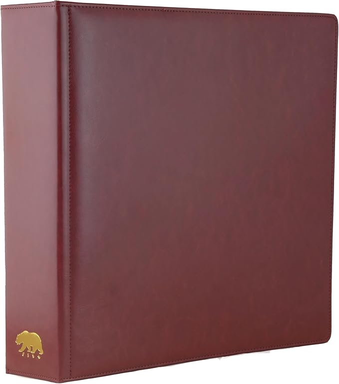 Ursae Minoris Estate Library Deluxe 4 Q-Ring Large Format Binder - Image 3