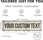 Rustic Custom Metal Sign - Image 2