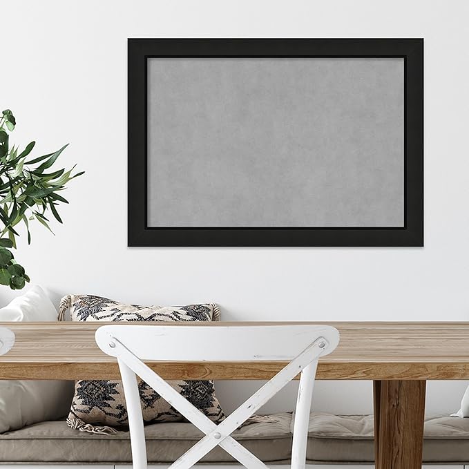 Amanti Art Black Framed Magnetic Board 19x27 Medium Vision Board - Image 5