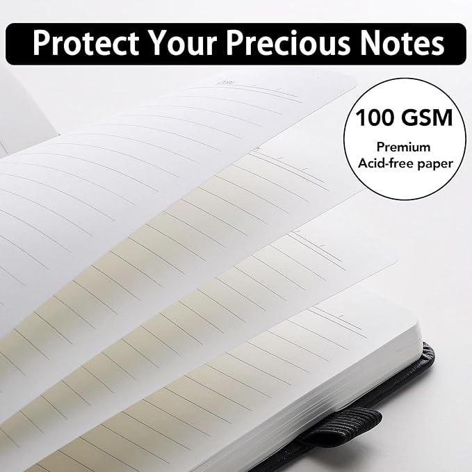 Thboxes 80 Sheets Lined Journal Notebook, 5.7" X 8.3" Writing & Journaling - Image 2