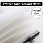 Thboxes 80 Sheets Lined Journal Notebook, 5.7" X 8.3" Writing & Journaling - Image 2