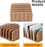 Duimbok Desk Mail Organizer Large Capacity Mail Holder - Image 2