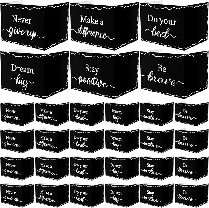 Honoson 24 Pcs Bulk Inspirational Privacy Folders by Honoson
