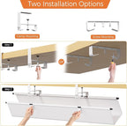 Under Desk Cable Management Tray - Image 7