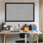 Amanti Art Black Framed Magnetic Board 23x35 Large Vision Board - Image 6