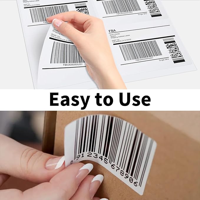 BESTEASY 3-1/3 X 4 Inches Shipping Address Labels, Thermal Sticker Labels - Image 5