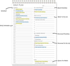 To Do List Notepad Half-Hour Hourly Schedules - Image 2
