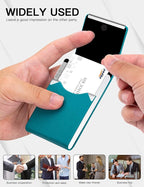 Padike Professional Business Card Holder PU Leather Business Card Case Name - Image 5