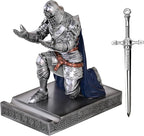 HDMbigmi King's Guard Leader Cloak Warrior Knight Pen Holder Mobile Phone Stand - Image 2