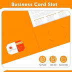 Two Pocket Folders, PANDRI 30 Pack 2 Pocket Folders, Letter Size Paper File - Image 5