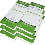 uPunch 300 Time Cards for Green HN3000 AutoAlign Time Clocks by uPunch