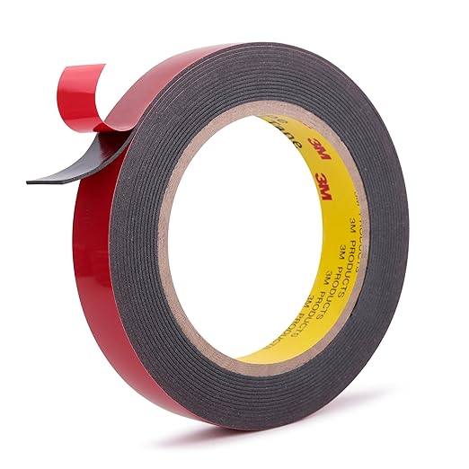Automotive Acrylic Plus Attachment Tape 0.79" x 18Ft Made of 3M Double Sided by AdhesiveTapeAppliedtoLife