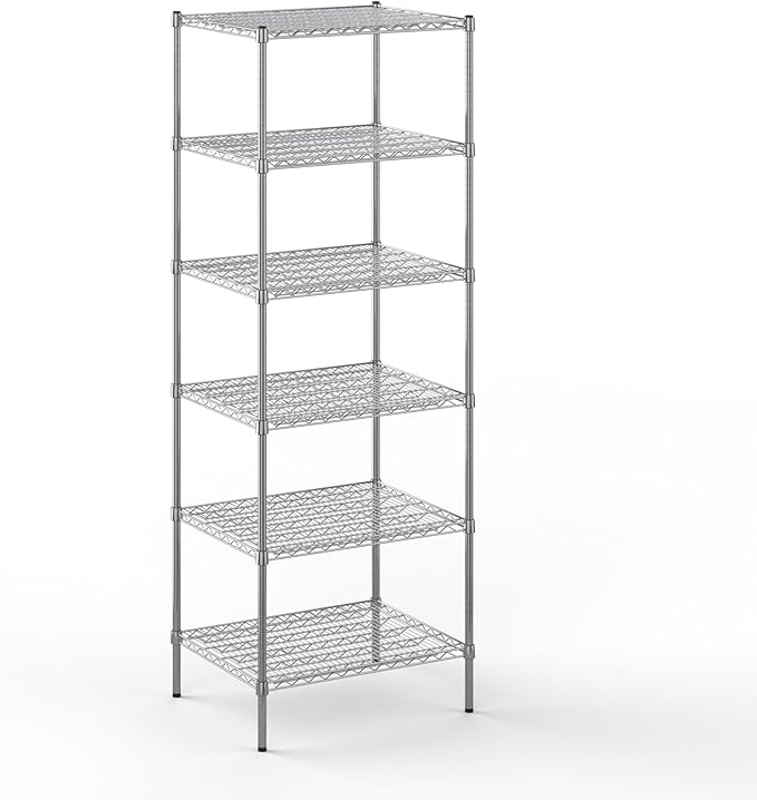 Regal Altair 24" Deep x 30" Wide x 86" Height Wire Shelving Kit | 6-Tier | NSF by Regal+Altair