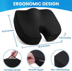 TushGuard Seat Cushion, Office Chair Cushions, Car Seat Cushion, Non-Slip - Image 2