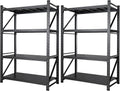 set of 2 metal storage shelves, 48” wide, main product view