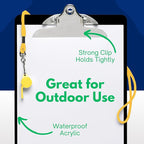 Black Plastic Clipboards Multipack - Image 3
