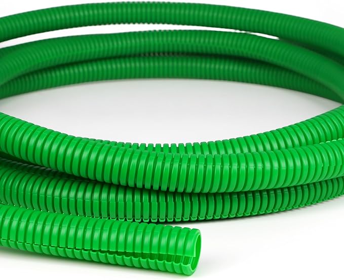 Split Wire Loom Tubing, 25ft Cord Protectors from Pets No Chew, Flexible Wire by ConveniencetoYourLife