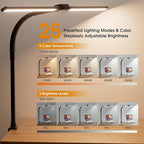 SIBRILLE LED Desk Lamp for Home Office - Image 3