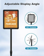 2 Pack Sign Holder Stand 8.5x11 inch - Image 5