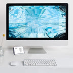 Meschett 3 Pack Clear Acrylic Business Card Holder, Name Card Organizer - Image 5