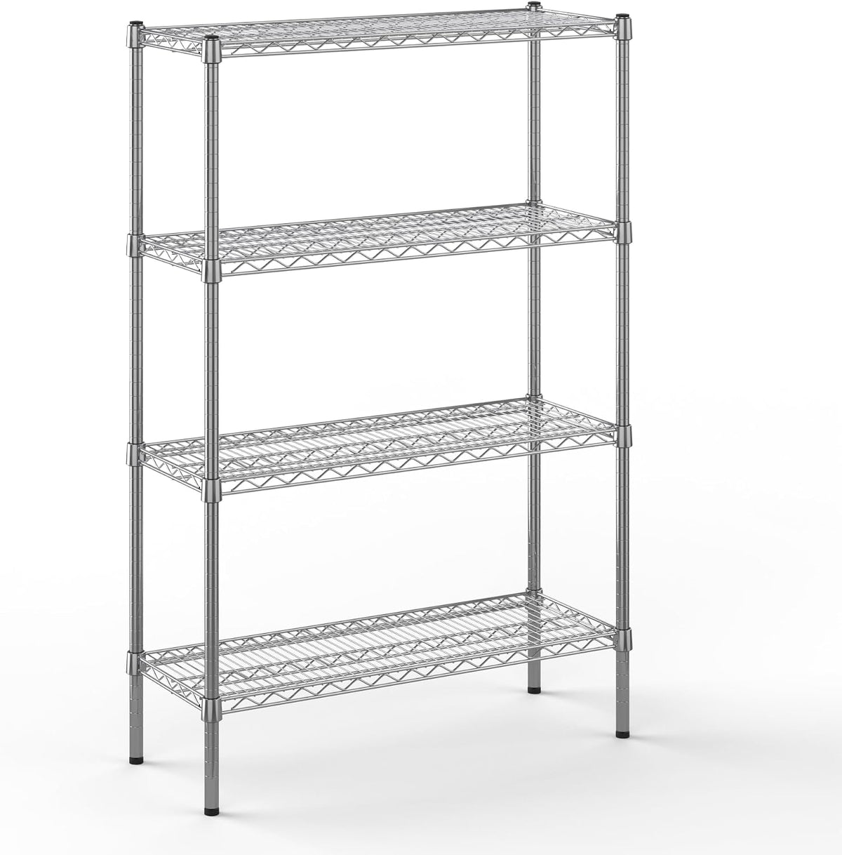 Regal Altair 14" Deep x 36" Wide x 54" Height Wire Shelving Kit | 4-Tier | NSF