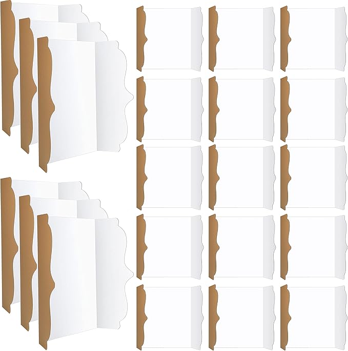 Geyee 20 Pcs 36 x 48 Inch Trifold Poster Board by Geyee