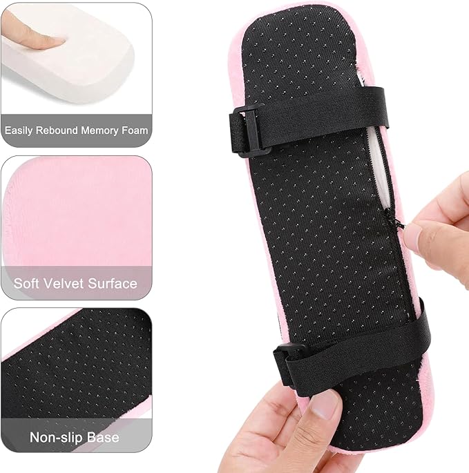 MOSISO Chair Armrest Pads, Memory Foam Home/Office Chair Arm Rest Covers Comfy - Image 2