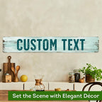Custom Sign, Custom Street Sign, 11 Font Colors, 13 Font Styles, 4 Hole Options - Image 4