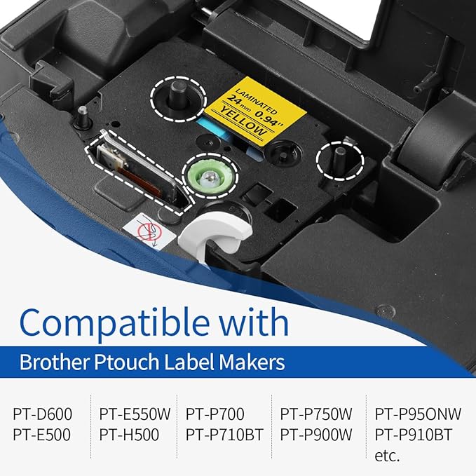 TZe-651 24mm Label Tape Replace - Image 2