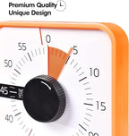 TWENTY5 SEVEN Countdown Timer 7.5 inch; 60 Minute 1 Hour Visual Timer – - Image 4