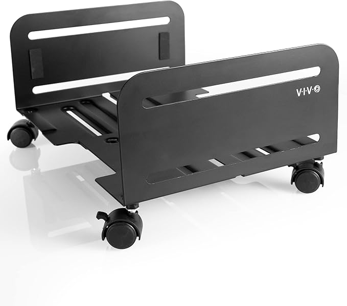 VIVO Large Computer Tower Desktop ATX-Case, CPU Steel Rolling Stand, 7.8 to 14 by VIVO