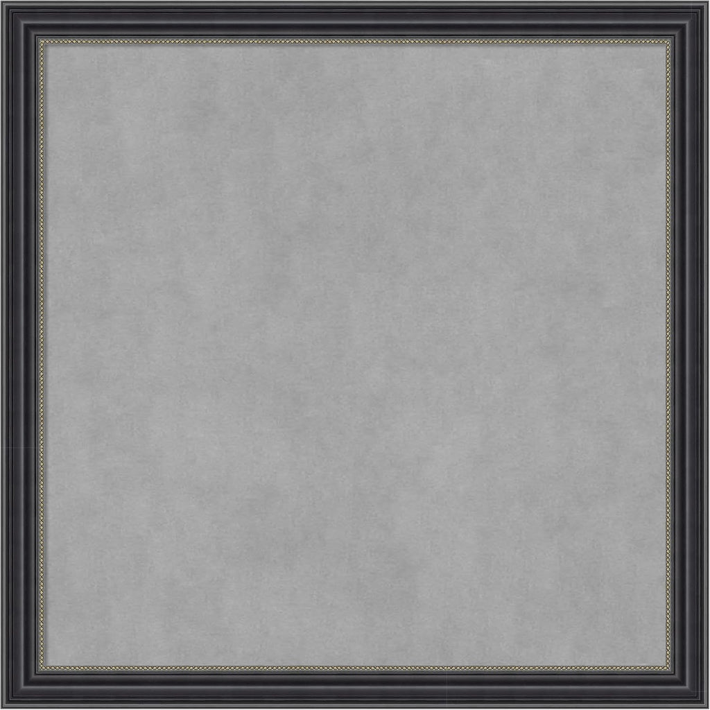 Amanti Art Black Framed Magnetic Board 13x13 X-Small Vision Board