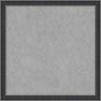 Amanti Art Black Framed Magnetic Board 13x13 X-Small Vision Board by AmantiArt