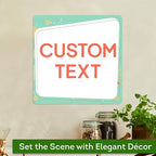 Custom Sign, Custom Street Sign, 11 Font Colors, 13 Font Styles, 4 Hole Options - Image 4