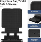 TriPro Tablet Stand -Portable Monitor Stand, 4.72" Wide, Adjustable & Foldable - Image 3