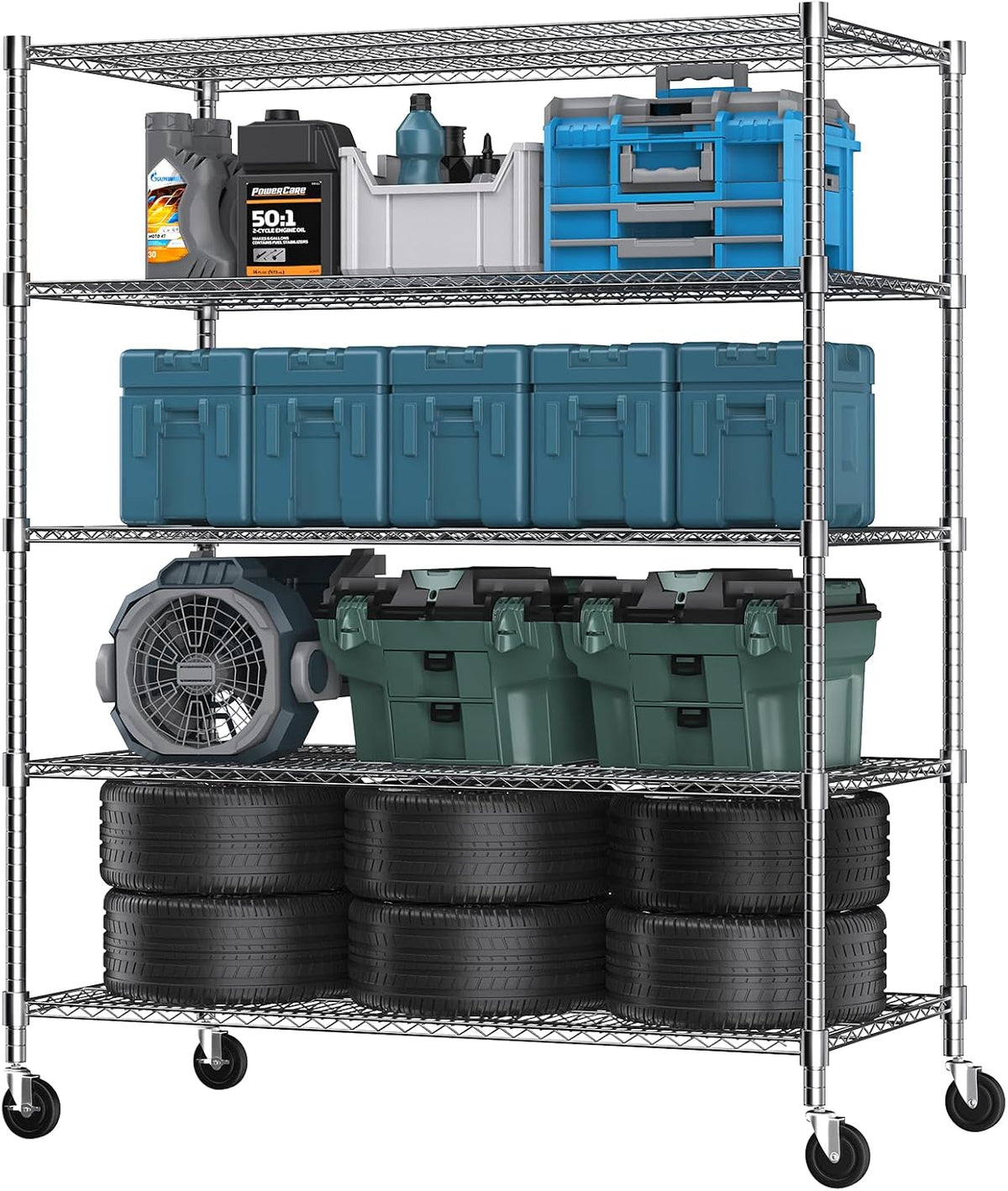 Himimi 5 Tier Wire Shelving