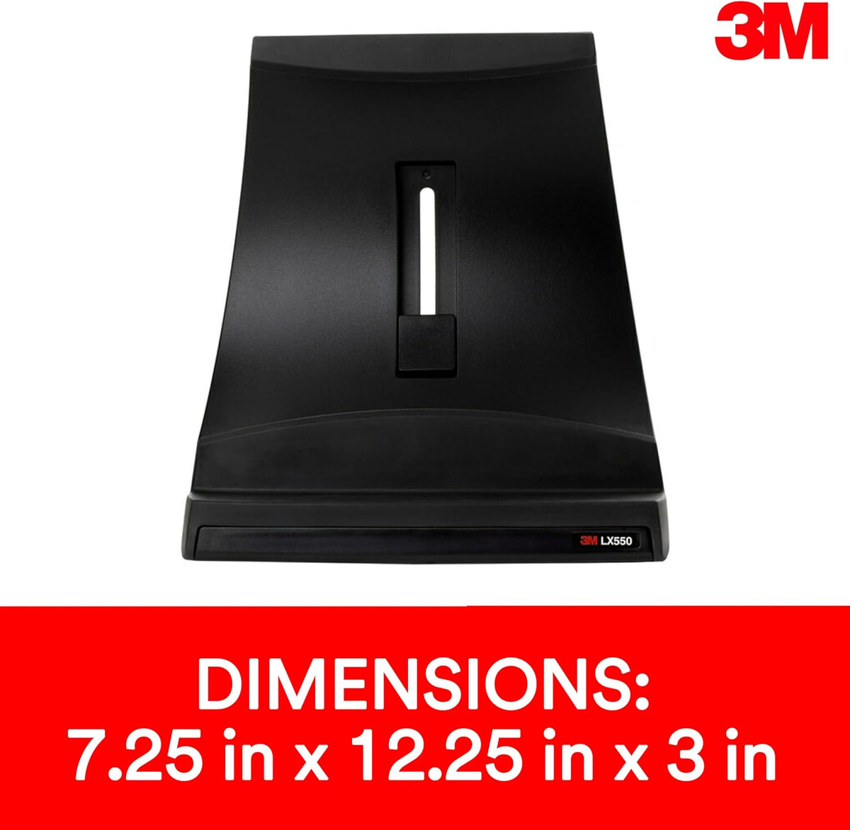 3M Vertical Notebook Computer Riser With Cable Management, 9" X 12"...