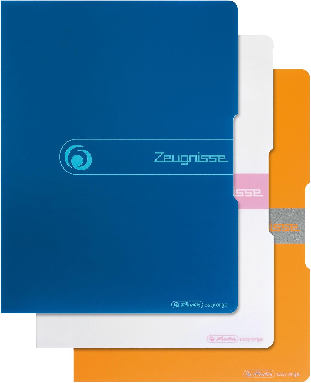 Herlitz 11208360 Display Folder A4 Polypropylene 20 Sheets Blue