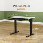 INNOVAR Glass Standing Desk - Image 3