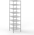 Regal Altair 24" Deep x 24" Wide x 86" Height Wire Shelving Kit | 8-Tier | NSF by Regal+Altair