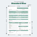 Employee File Folders with Internal Pocket, High Capacity HR Folders - Image 2