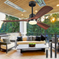 52 inch ceiling fans with lights and remote, main product view