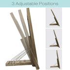 Excello Global Products Rustic Tabletop Chalkboard: Includes 4 Liquid Chalk - Image 3