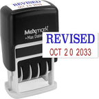 MaxMark Self-Inking Rubber Date Office Stamp by Maxmark