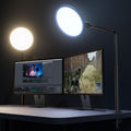 weilisi 10.2" desk ring light with stand, 360°, main product view